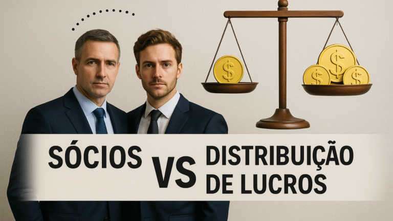 Sócios versus Distribuição de Lucros